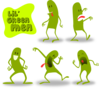Little Green Men Clip Art